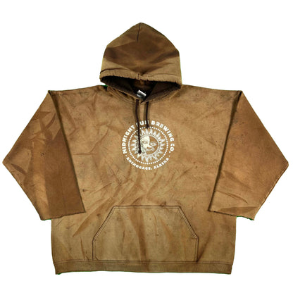 Extremely Sun Faded Alaskan 'Sun Brewing Co.' Hoodie- XXL