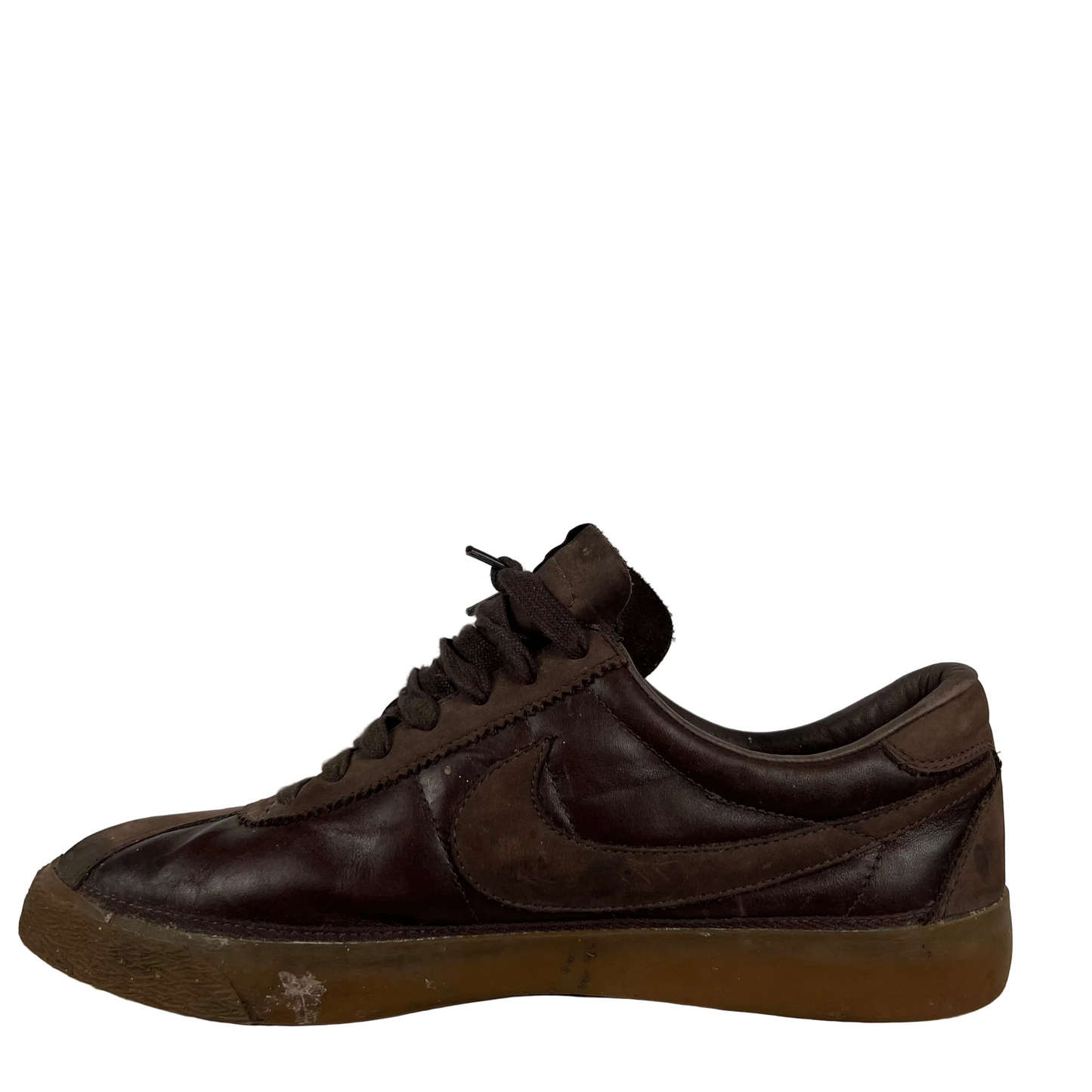 2006 Nike Two Tone Brown Leather Sneakers- M's 12, W's 13.5