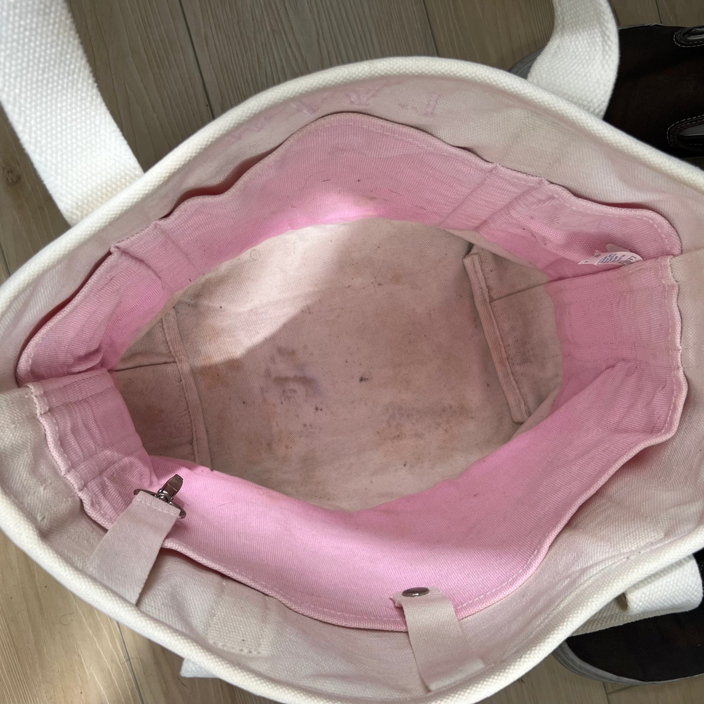 Lands' End Sun Fucked Pink Small Tote Bag