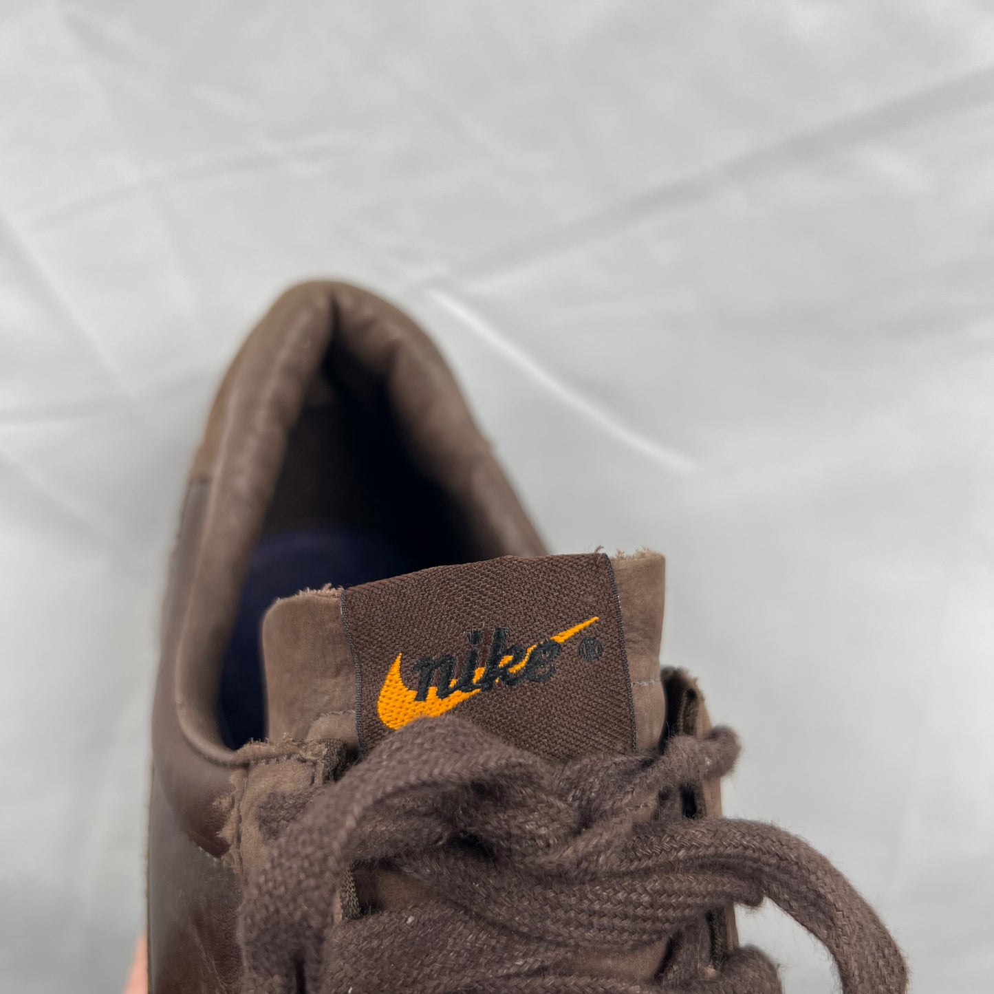 2006 Nike Two Tone Brown Leather Sneakers- M's 12, W's 13.5