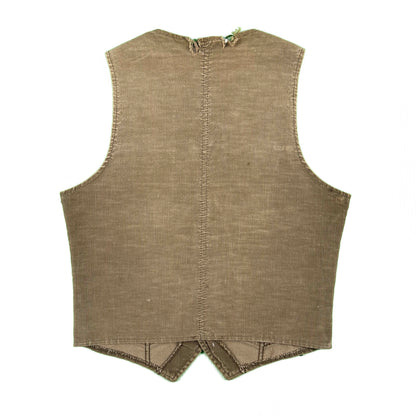 70s Faded & Worn Levi's Corduroy Vest- XS