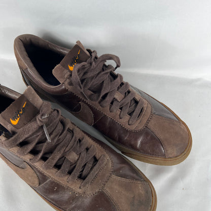2006 Nike Two Tone Brown Leather Sneakers- M's 12, W's 13.5