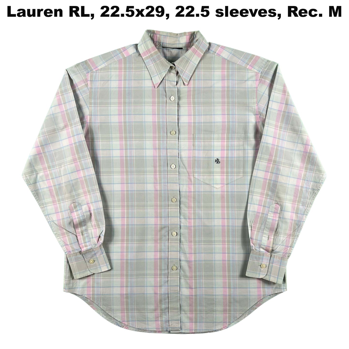 Vintage Ralph Lauren 100% Cotton Button Up Shirts- SELECT SHIRT
