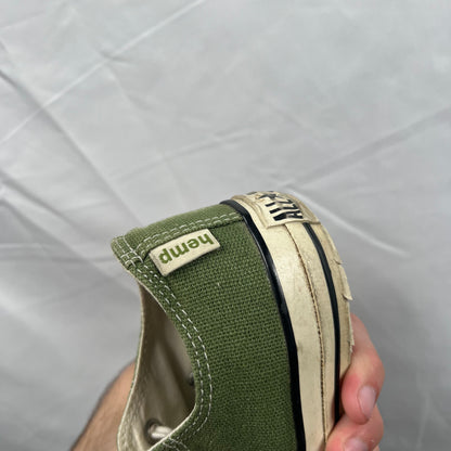 00s Hemp Converse- M's 5, W's 6.5