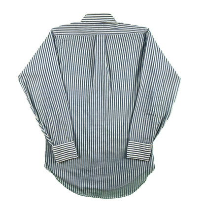 70s Perfectly Lightweight Striped Oxford Shirt- M