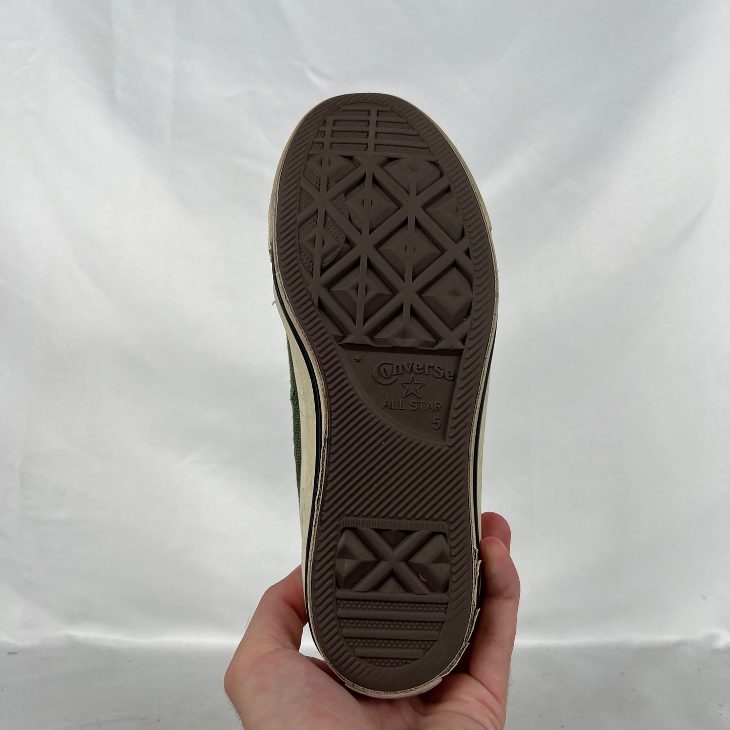 00s Hemp Converse- M's 5, W's 6.5