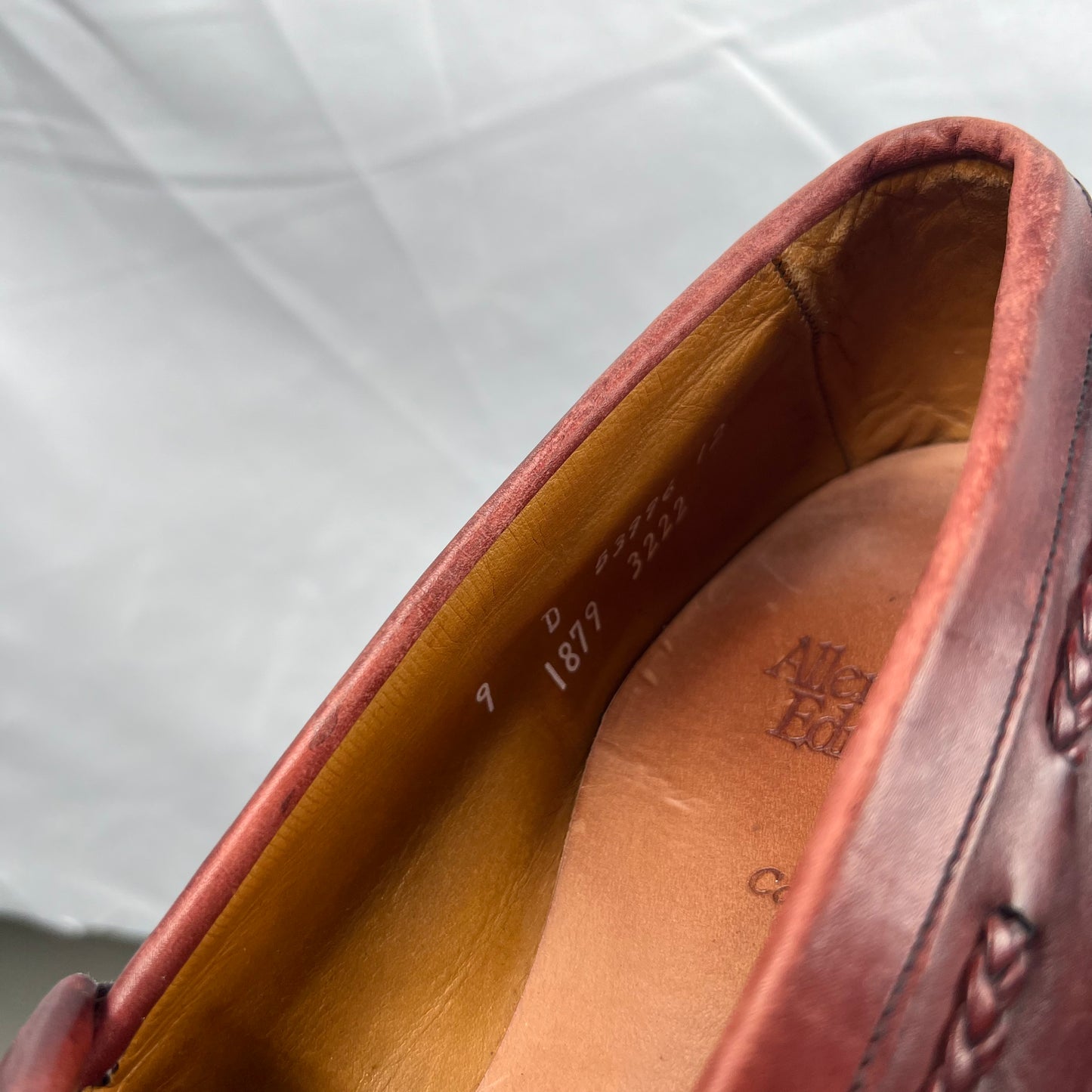 00s Allen Edmonds Braided Leather Tassel Loafers- M's 9, W's 10.5