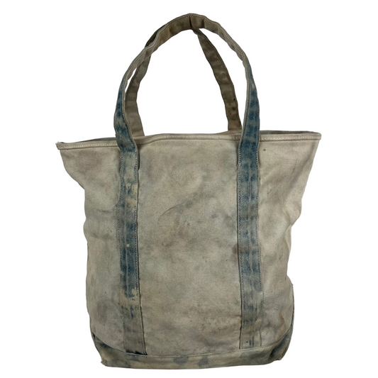 00s Well Loved Canvas & Denim Tote Bag