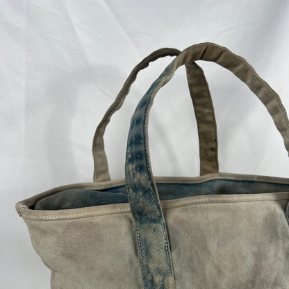 00s Well Loved Canvas & Denim Tote Bag