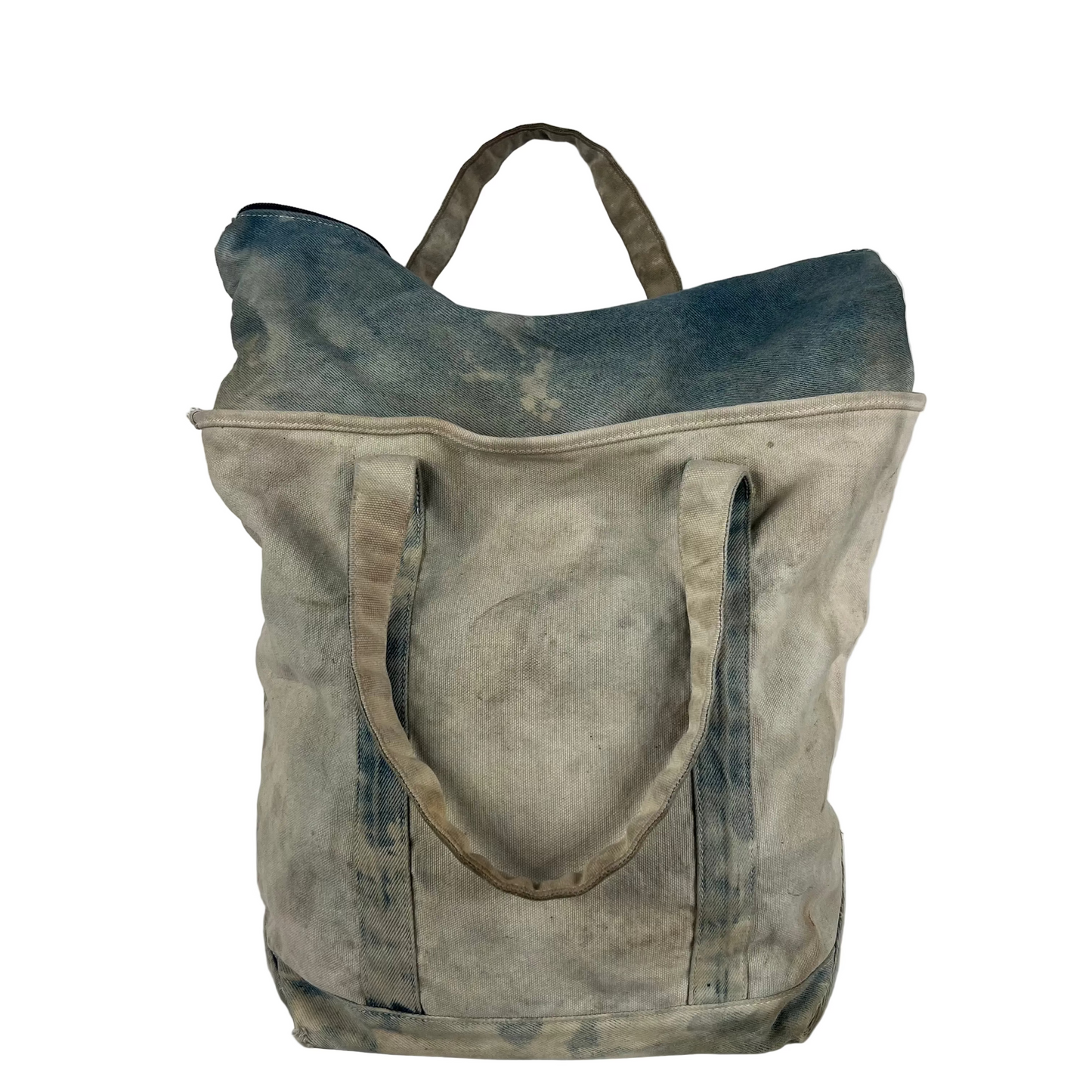 00s Well Loved Canvas & Denim Tote Bag