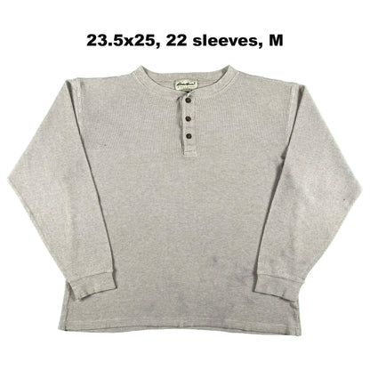 Vintage Eddie Bauer Waffle Knit Thermals- SELECT SHIRT