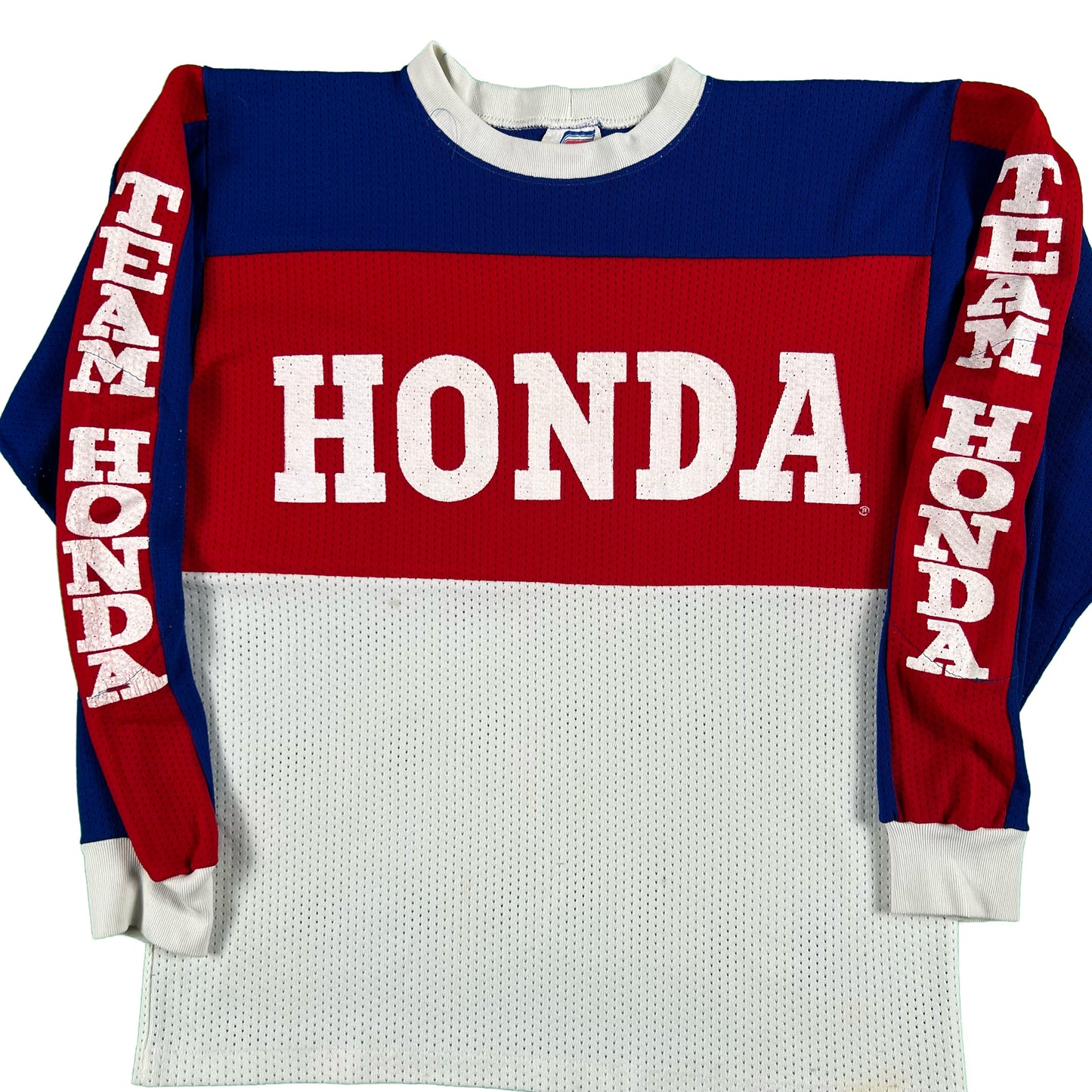70s Honda Mesh Motocross Jersey- S