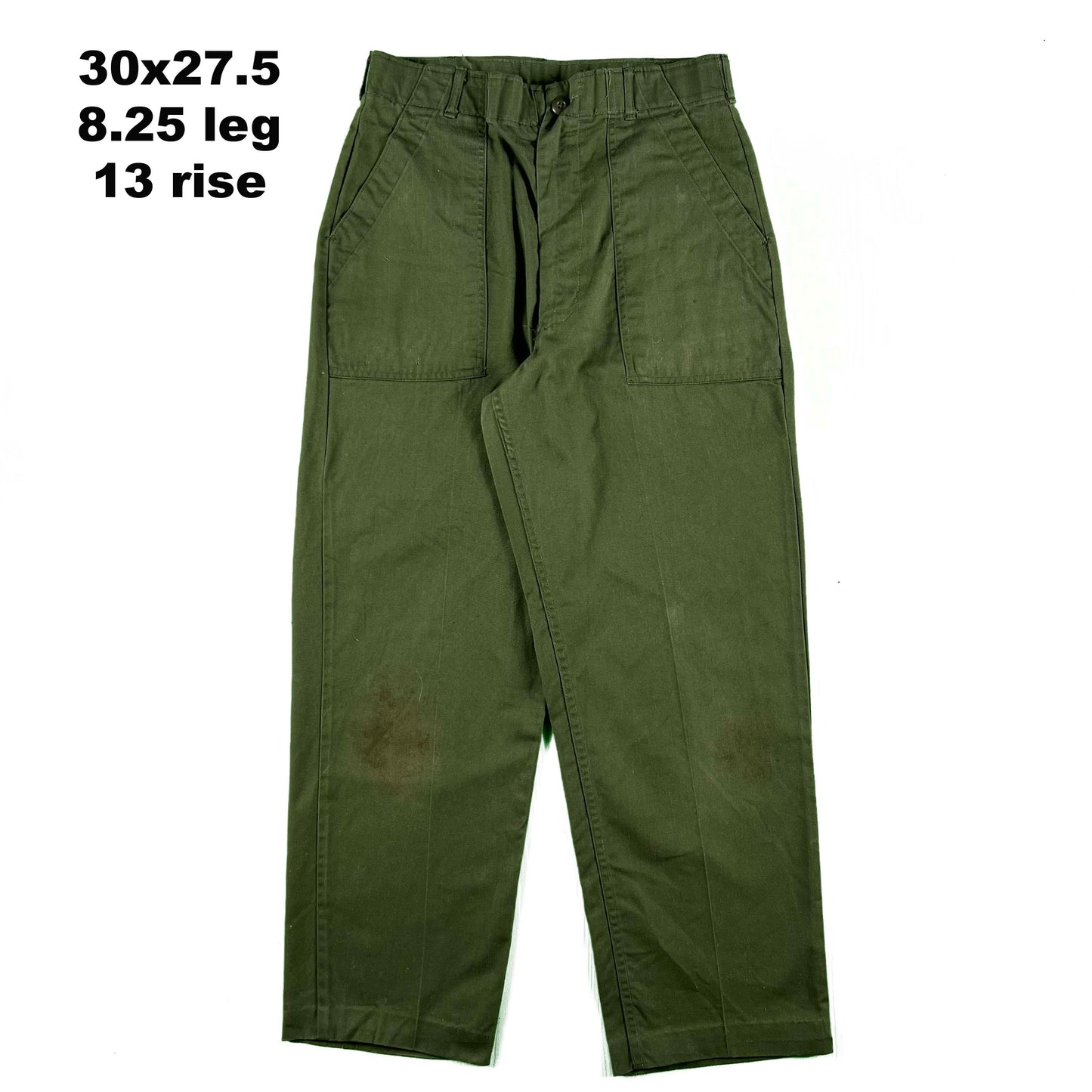 80s OG-507 Army Fatigue Trousers- SELECT PAIR