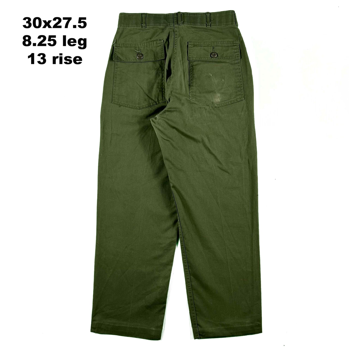 80s OG-507 Army Fatigue Trousers- SELECT PAIR