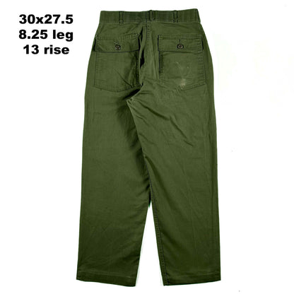80s OG-507 Army Fatigue Trousers- SELECT PAIR