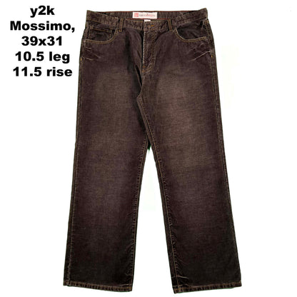 Vintage Baggy Corduroy Pants- SELECT PAIR