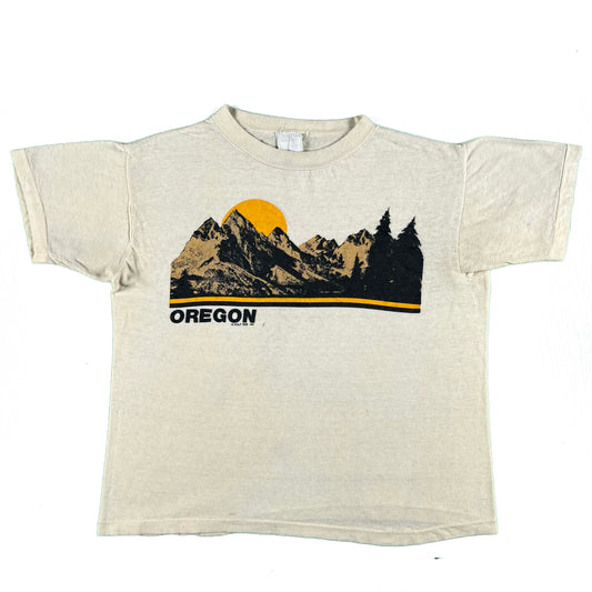 80s Boxy AF Oregon Mtns Tee- S