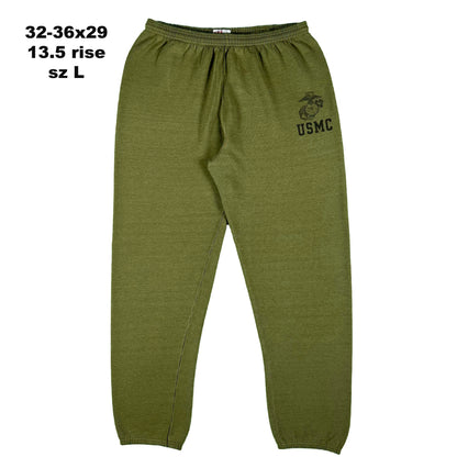 90s Army Green USMC Sweatpants- SELECT PANT