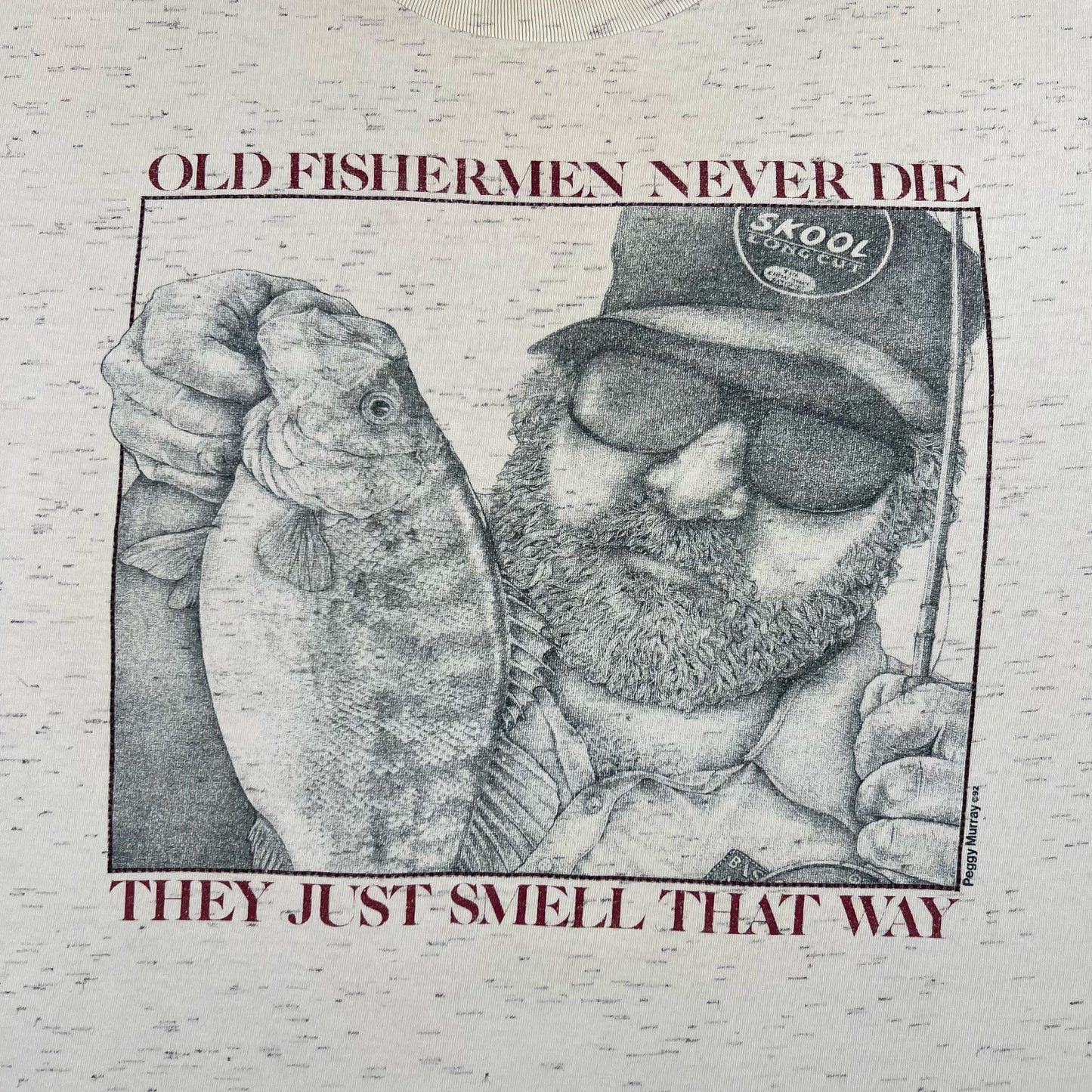 90s Smelly Fisherman Tee- XL