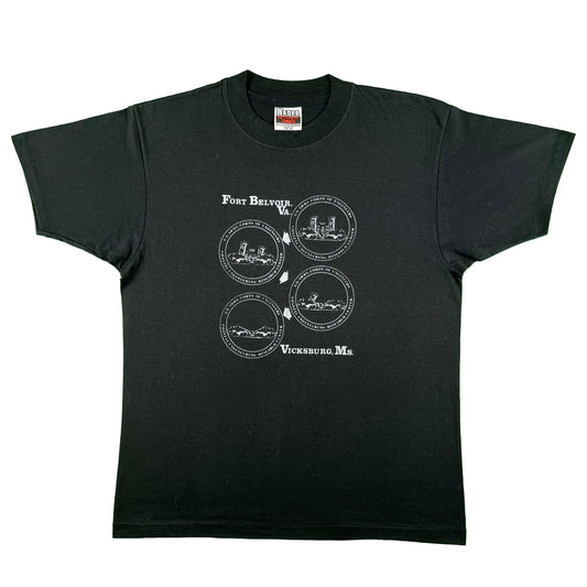 80s Fort Belvoir/Vicksburg Army Corps of Engineers Tee- M