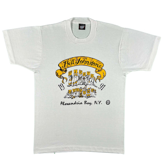 90s Bill Johnston's Pirate Weekend Tee- L