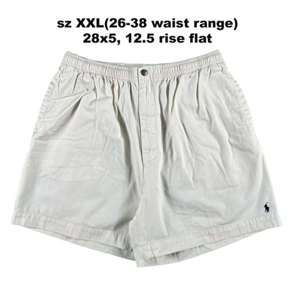 VIntage Polo Ralph Lauren Cotton Drawstring Shorts- SELECT PAIR