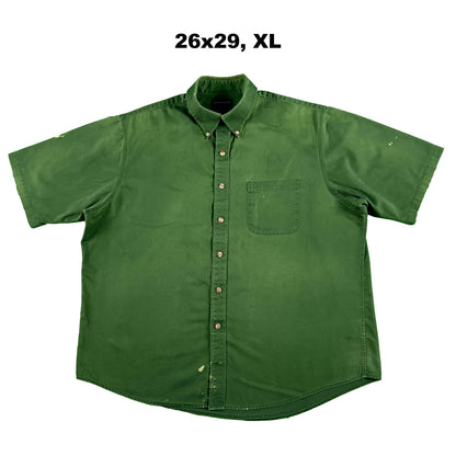 Vintage Lands' End 100% Cotton Button Up Shirts- SELECT SHIRT