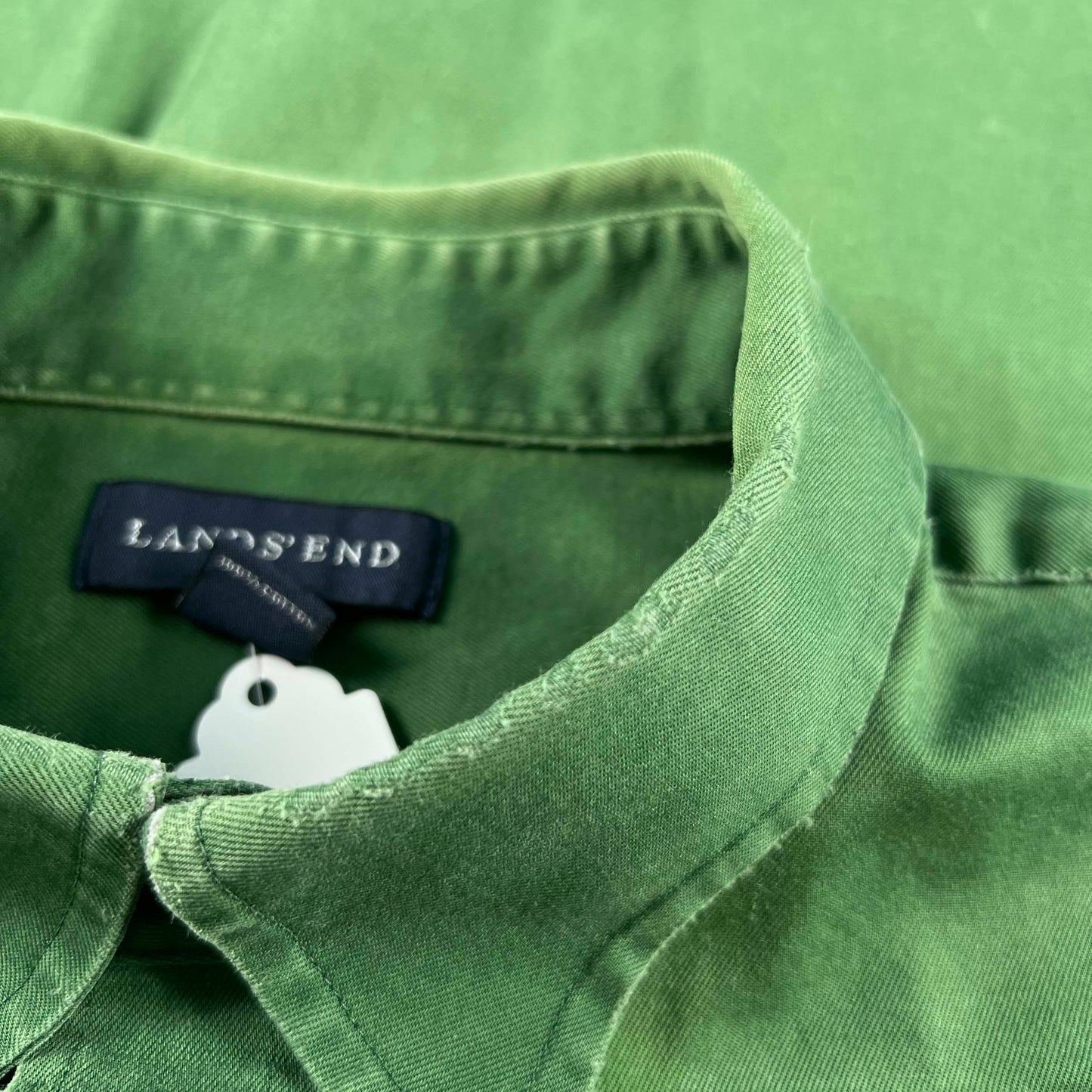 Vintage Lands' End 100% Cotton Button Up Shirts- SELECT SHIRT