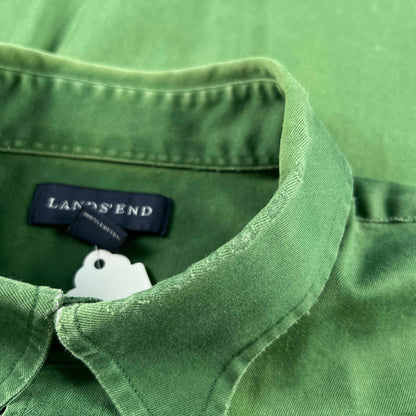 Vintage Lands' End 100% Cotton Button Up Shirts- SELECT SHIRT