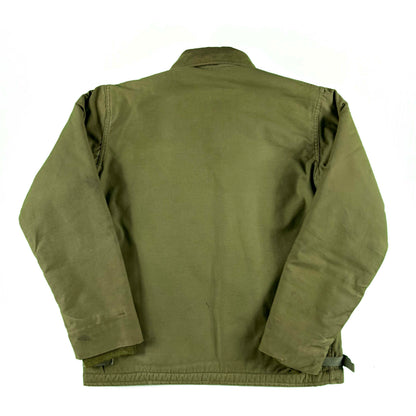 70s A-2 Army Jacket(missing zip)- M