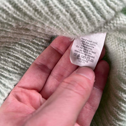 J.Crew Matcha Green Mohair Sweater- S