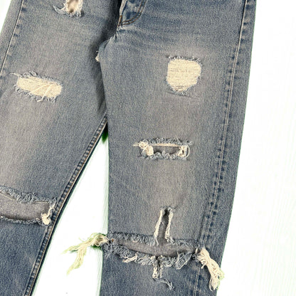 80s Nicely Thrashed Levi's 501 Denim- 30x34