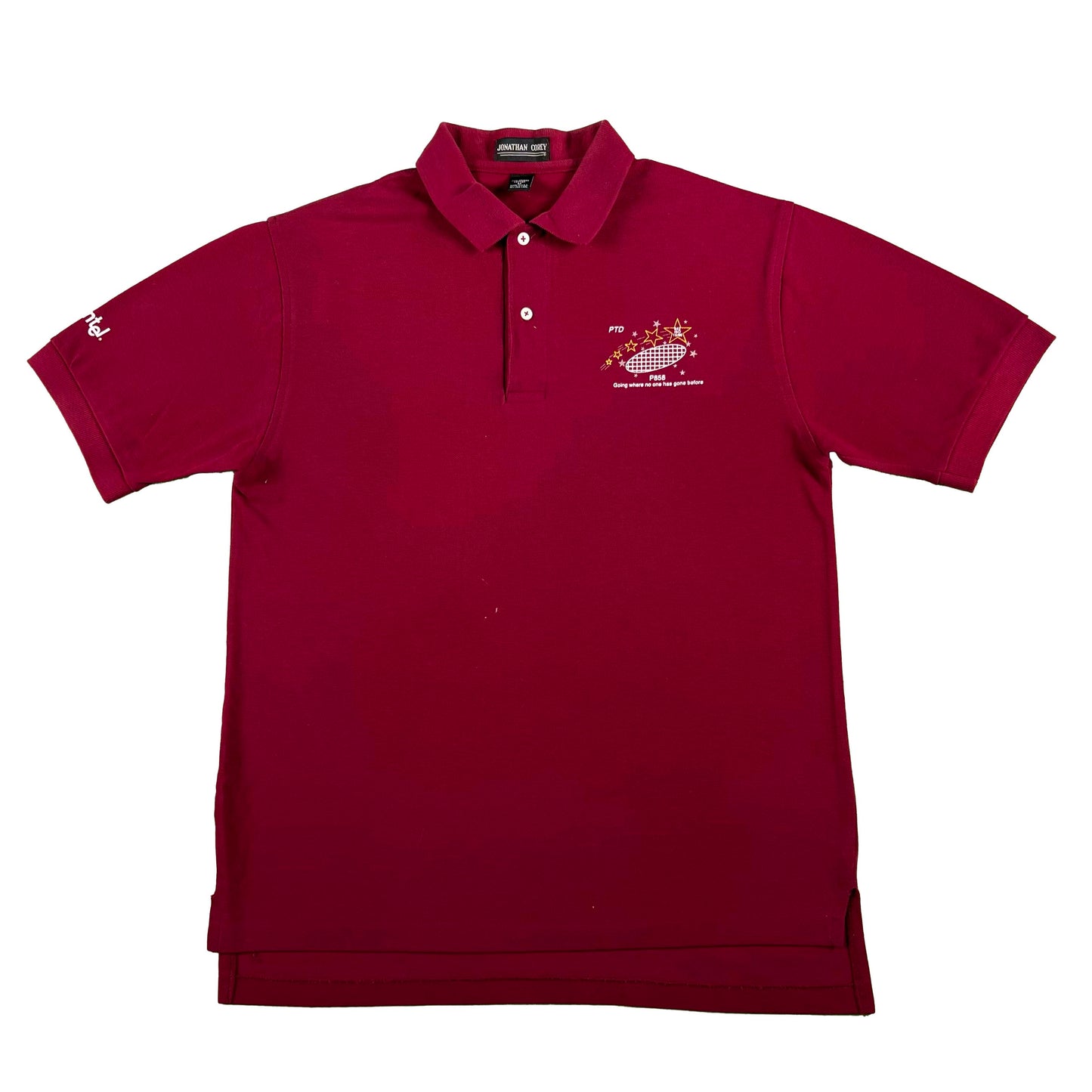 90s Intel 'Going where no one has gone before' Polo Shirt- M