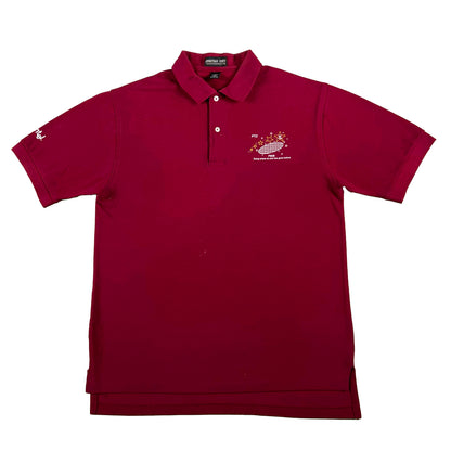 90s Intel 'Going where no one has gone before' Polo Shirt- M
