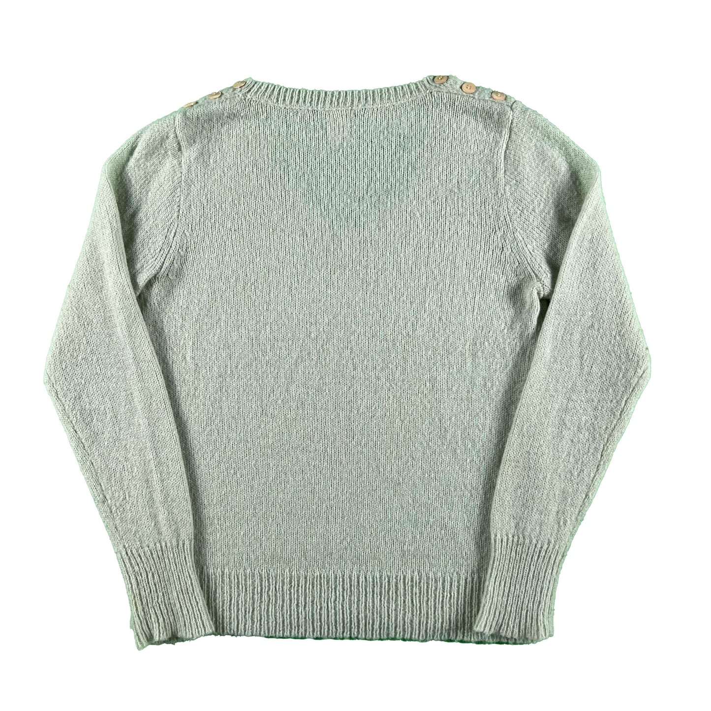 J.Crew Matcha Green Mohair Sweater- S