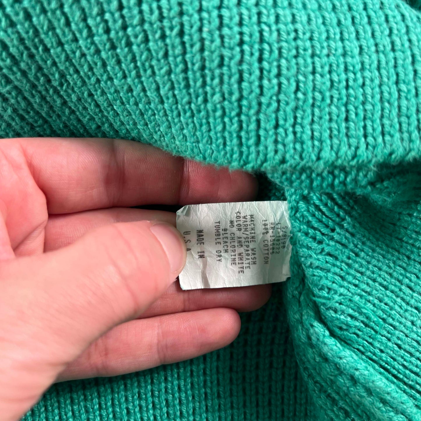 70s Sun Faded NBC Sports Sweater- L