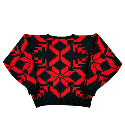 80s FILA Novelty Vibe Sweater- M