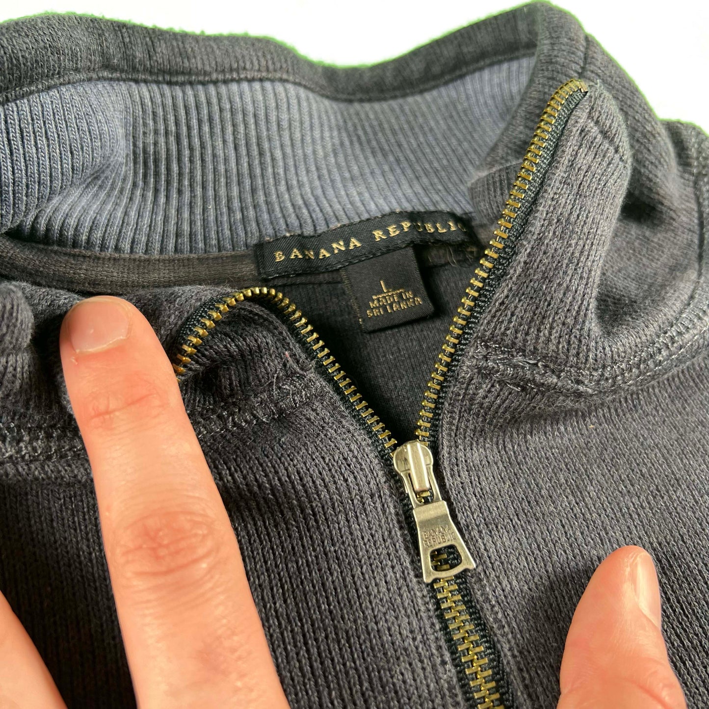2004 Banana Republic Quarter Zip- L