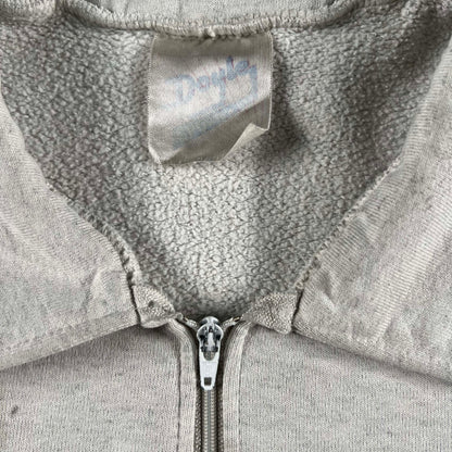 90s Painted & Thrashed Rainier F&R 1/4 Zip Sweatshirt- XL