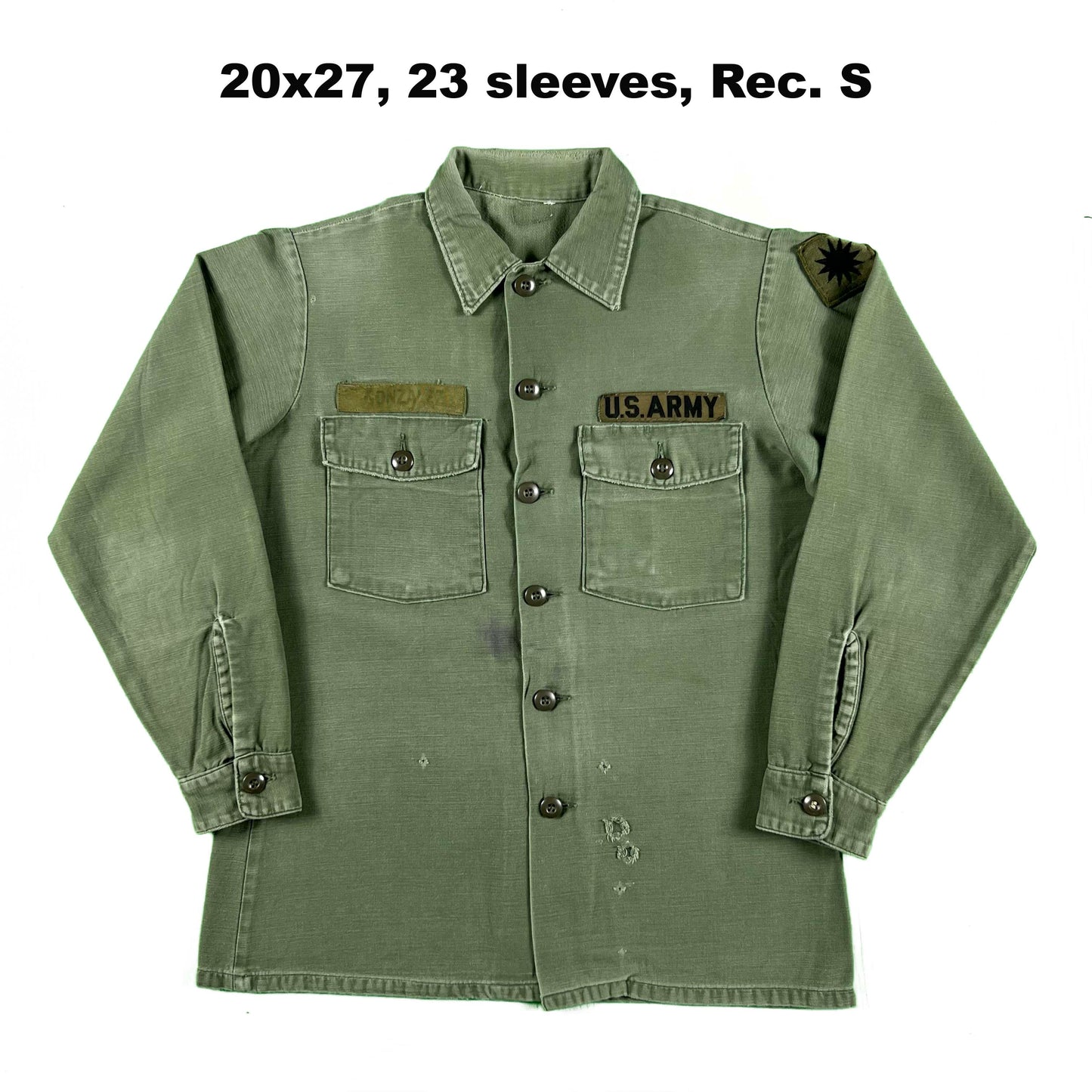 60s/70s US Army OG-107 Utility Shirts- SELECT SHIRT