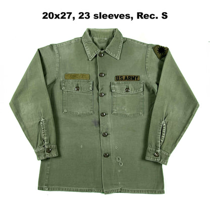 60s/70s US Army OG-107 Utility Shirts- SELECT SHIRT