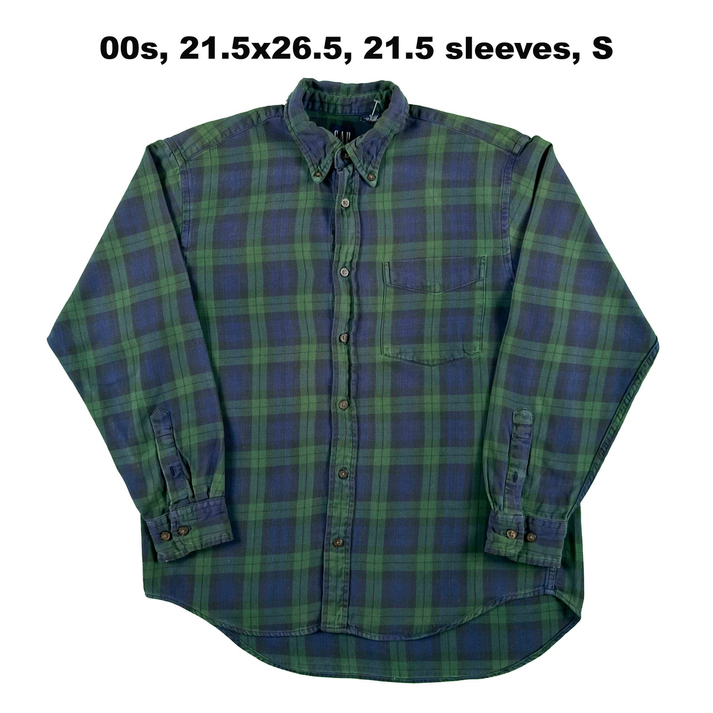 Vintage Gap 100% Cotton Flannel Shirts- SELECT SHIRT