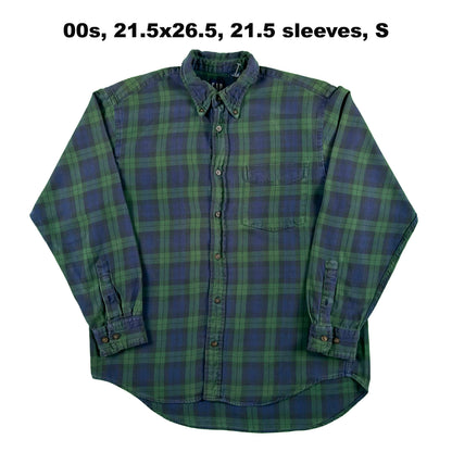 Vintage Gap 100% Cotton Flannel Shirts- SELECT SHIRT