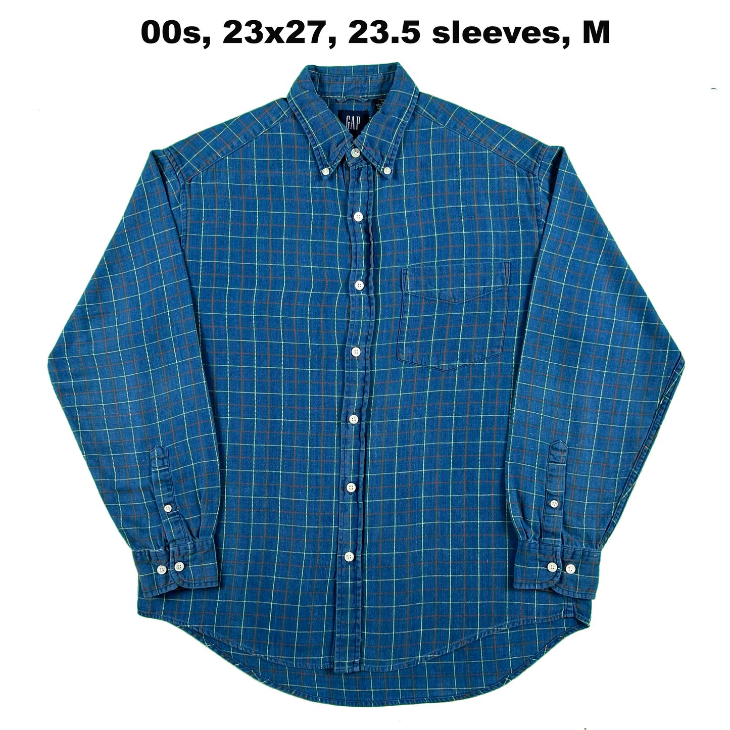 Vintage Gap 100% Cotton Flannel Shirts- SELECT SHIRT