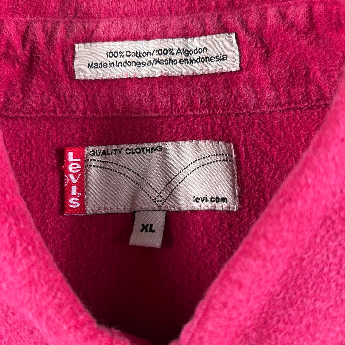 00s Levi's 100% Cotton Chamois Shirt- XL