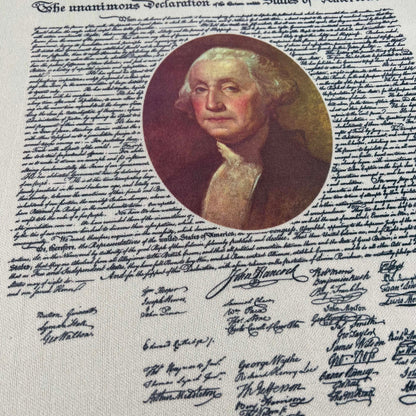 70s Declaration of Independence Photoprint Tee- S