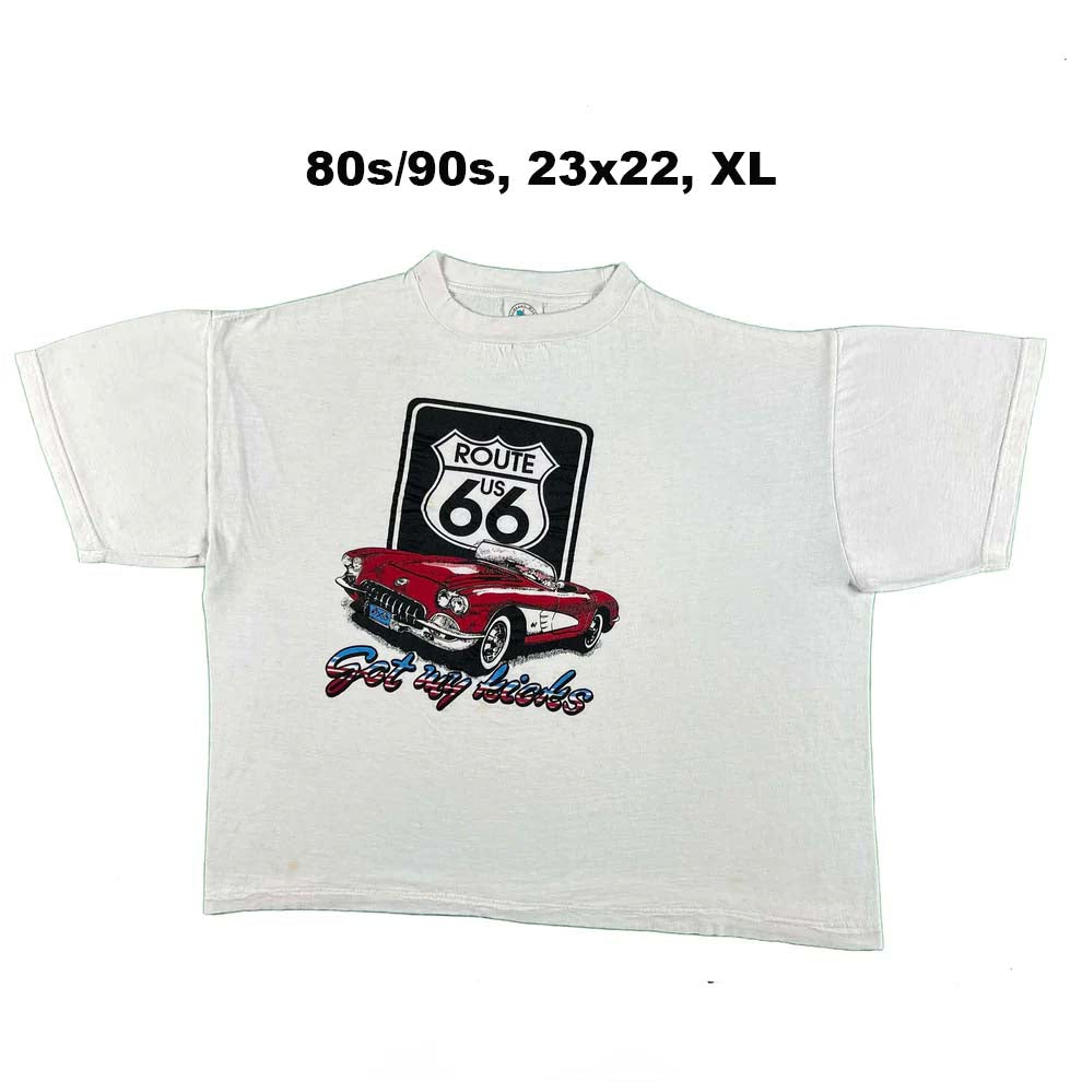 Vintage Route 66 Graphic Tees- SELECT SHIRT