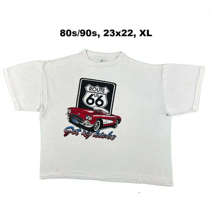 Vintage Route 66 Graphic Tees- SELECT SHIRT