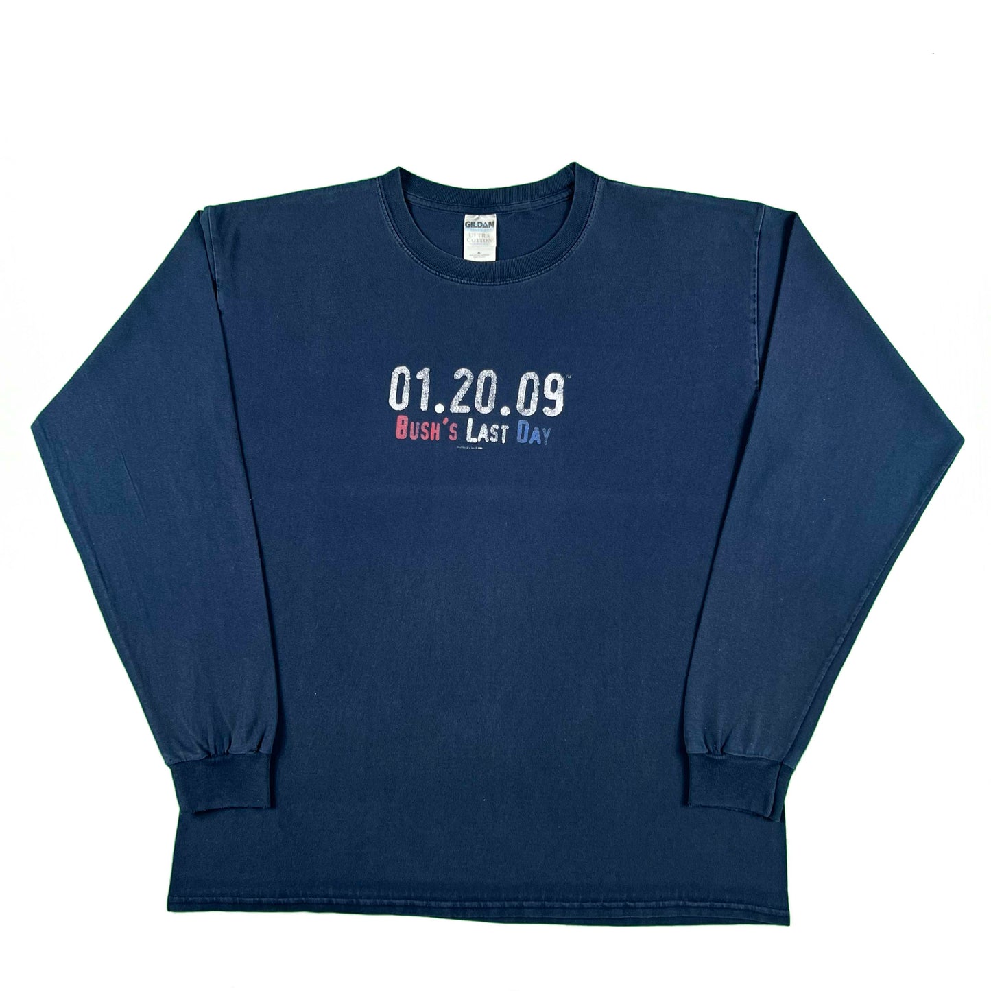 2009 Bush's Last Day Long Sleeve Tee- XL