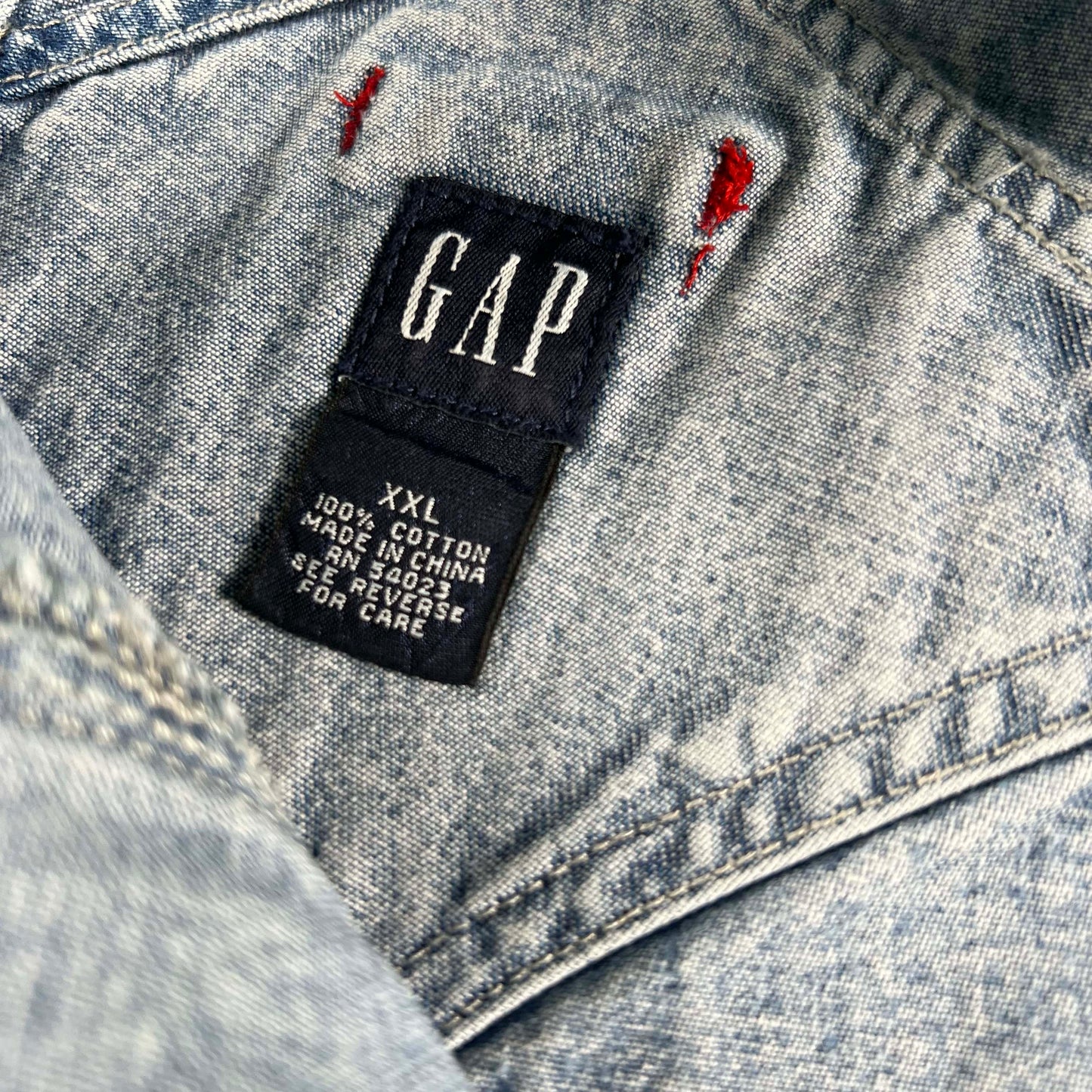 90s/00s Gap Denim Carpenter Overalls- M